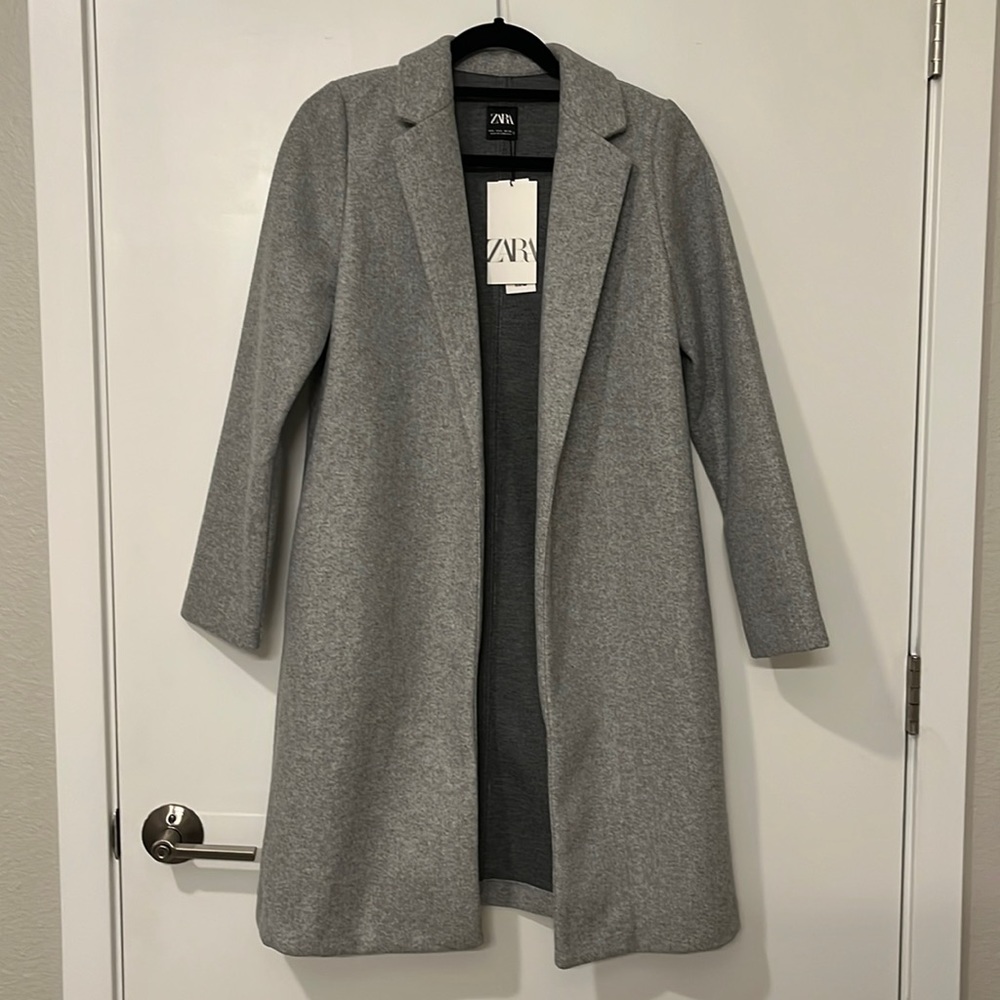 ZARA grey coat